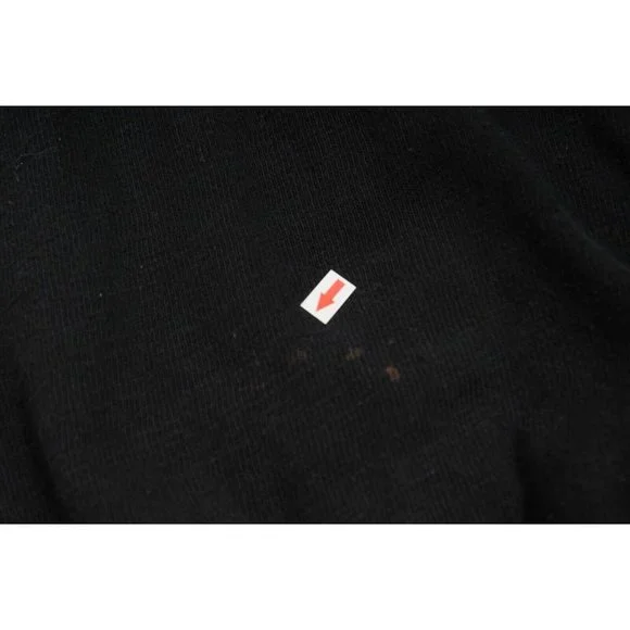 Rick Owens Men Cropped Pants Medium Black Cotton Drop Crotch Drawstring Trousers - Picture 8 of 10